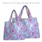 Wrapables Large & Small Foldable Tote Nylon Reusable Grocery Bags, Set of 2
